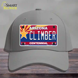 Arizona Centennial Climber Novelty License Plate Hat Cotton / Gray