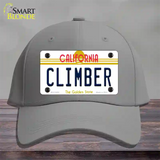 Climber California Novelty License Plate Hat Cotton / Gray