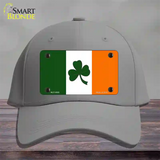 Shamrock Irish Flag Novelty License Plate Hat Cotton / Gray