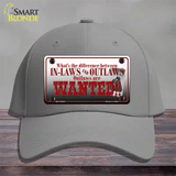 In-laws And Outlaws Novelty License Plate Hat Cotton / Gray