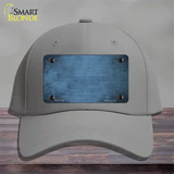 Light Blue Oil Rubbed Solid Novelty License Plate Hat Cotton / Gray