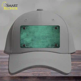 Mint Oil Rubbed Solid Novelty License Plate Hat Cotton / Gray