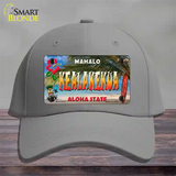 Kealakekua Hawaii State Novelty License Plate Hat Cotton / Gray