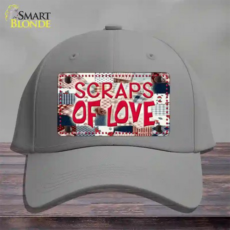 Scraps Of Love Novelty License Plate Hat Cotton / Gray