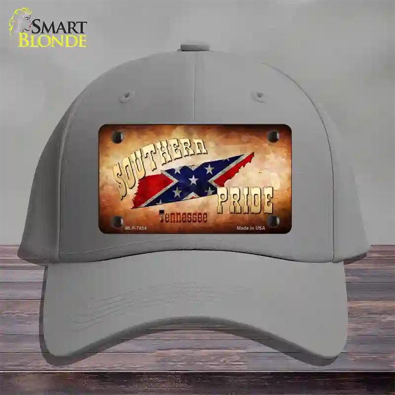 Southern Pride Tennessee Novelty License Plate Hat Cotton / Gray