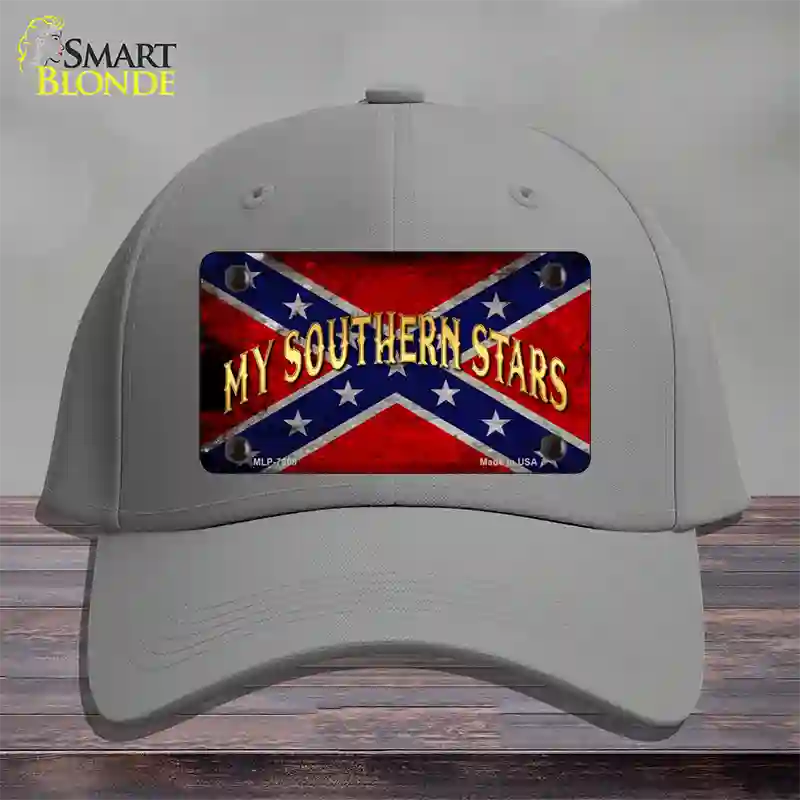 My Southern Stars Novelty License Plate Hat Cotton / Gray