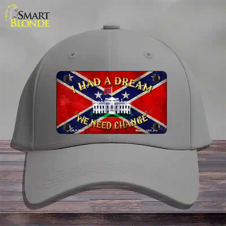 Had A Dream Novelty License Plate Hat Cotton / Gray