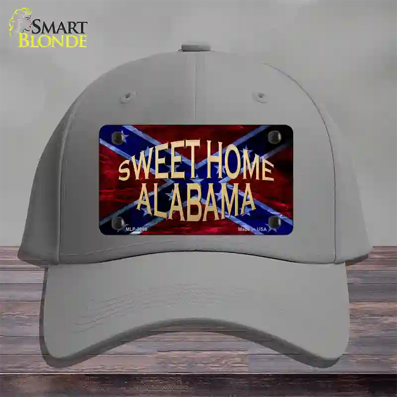 Sweet Home Alabama Novelty License Plate Hat Cotton / Gray