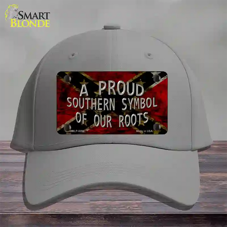 Symbol Of Our Roots Novelty License Plate Hat Cotton / Gray