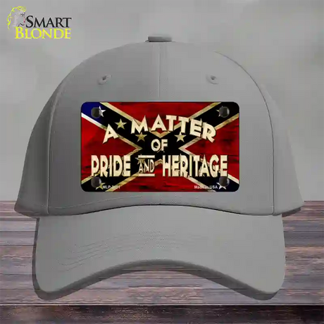 Matter Of Pride Novelty License Plate Hat Cotton / Gray