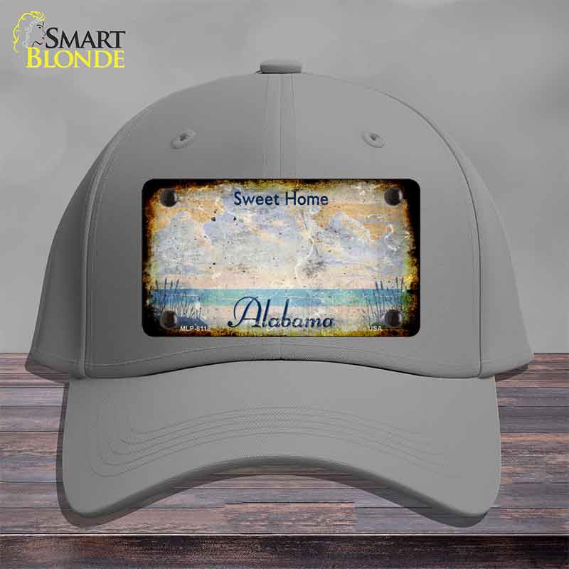 Alabama State Rusty Novelty License Plate Hat HAT-MLP-8118