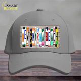 New Smyrna Beach Plate Art Novelty License Plate Hat Cotton / Gray