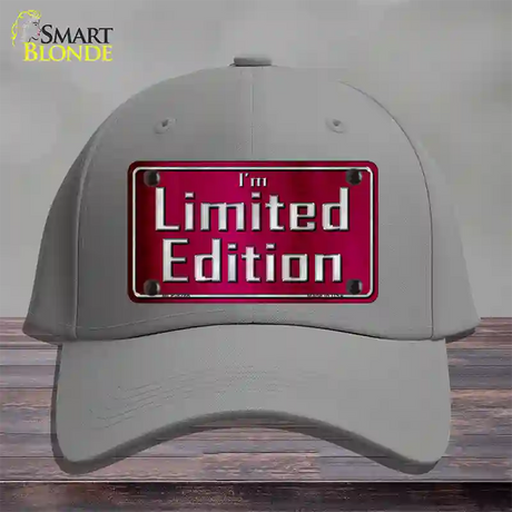 Im Limited Edition Novelty License Plate Hat Cotton / Gray