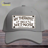 My Therapist Novelty License Plate Hat Cotton / Gray