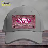 Nonnas Place Novelty License Plate Hat Cotton / Gray