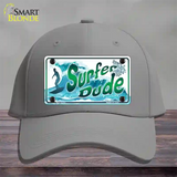 Surfer Dude Novelty License Plate Hat Cotton / Gray