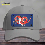 Dragon Novelty License Plate Hat Cotton / Gray