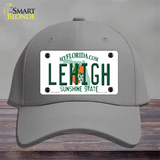 Lehigh FL Novelty License Plate Hat Cotton / Gray