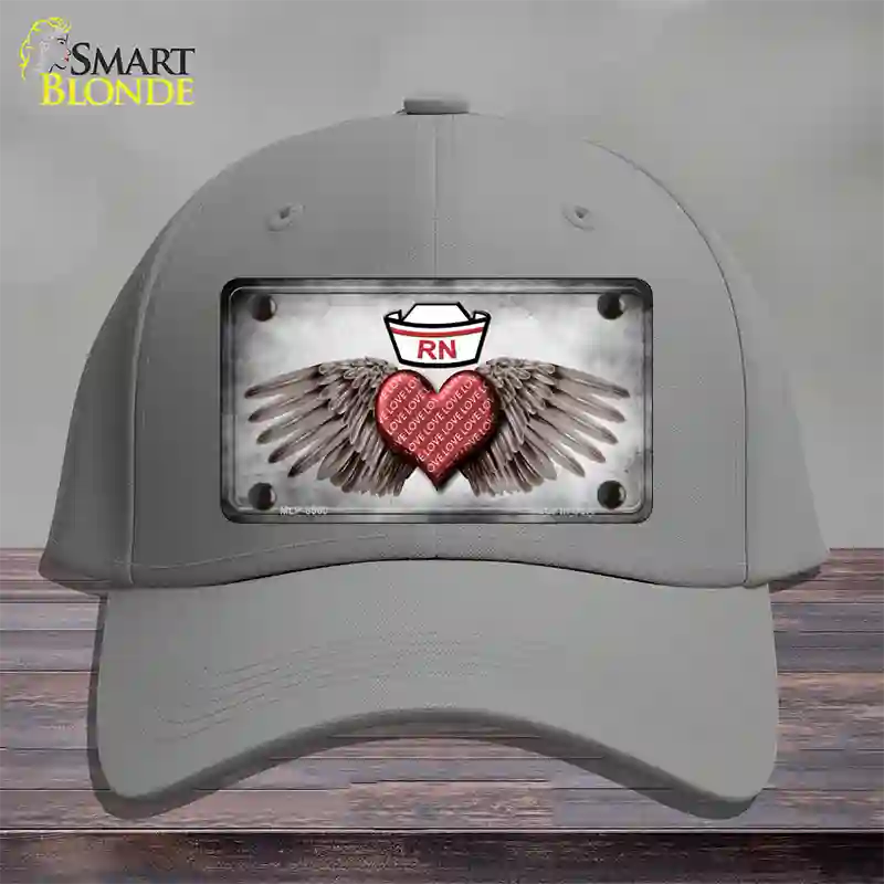 Love RN Novelty License Plate Hat Cotton / Gray