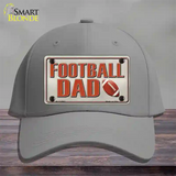 Football Dad Novelty License Plate Hat Cotton / Gray