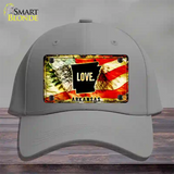 Arkansas Love Novelty License Plate Hat Cotton / Gray