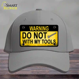 Do Not Screw Novelty License Plate Hat Cotton / Gray