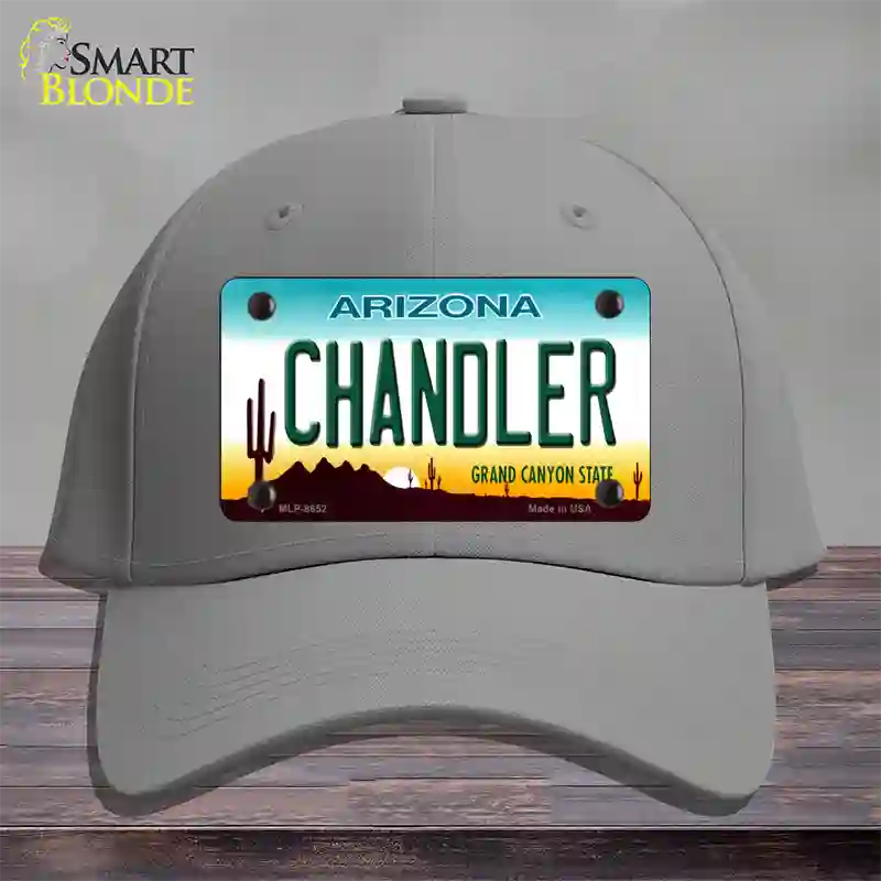 Chandler Arizona Novelty License Plate Hat Cotton / Gray