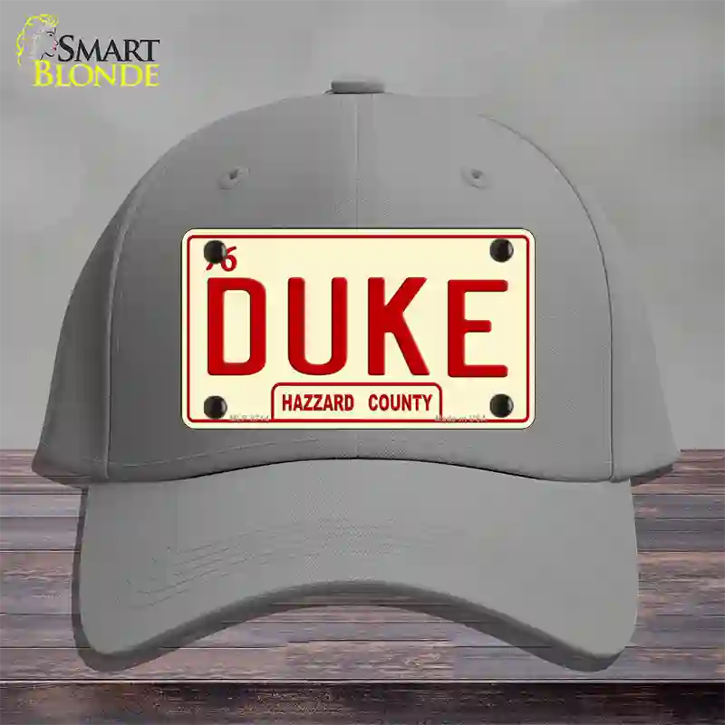 Duke Novelty License Plate Hat Cotton / Gray