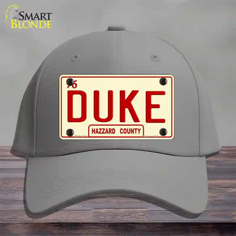 Duke Novelty License Plate Hat Cotton / Gray