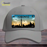 Toronto Silhouette Novelty License Plate Hat Cotton / Gray