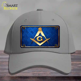 Freemasonry Novelty License Plate Hat Cotton / Gray