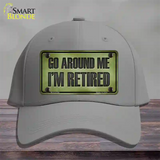 Go Around Me Novelty License Plate Hat Cotton / Gray