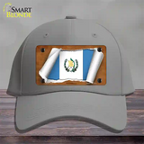 Guatemala Country Flag Scroll Novelty License Plate Hat Cotton / Gray