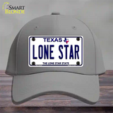 Lone Star Texas Novelty License Plate Hat Cotton / Gray