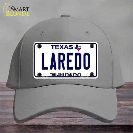 Laredo Texas Novelty License Plate Hat Cotton / Gray