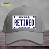 Retired Texas Novelty License Plate Hat Cotton / Gray