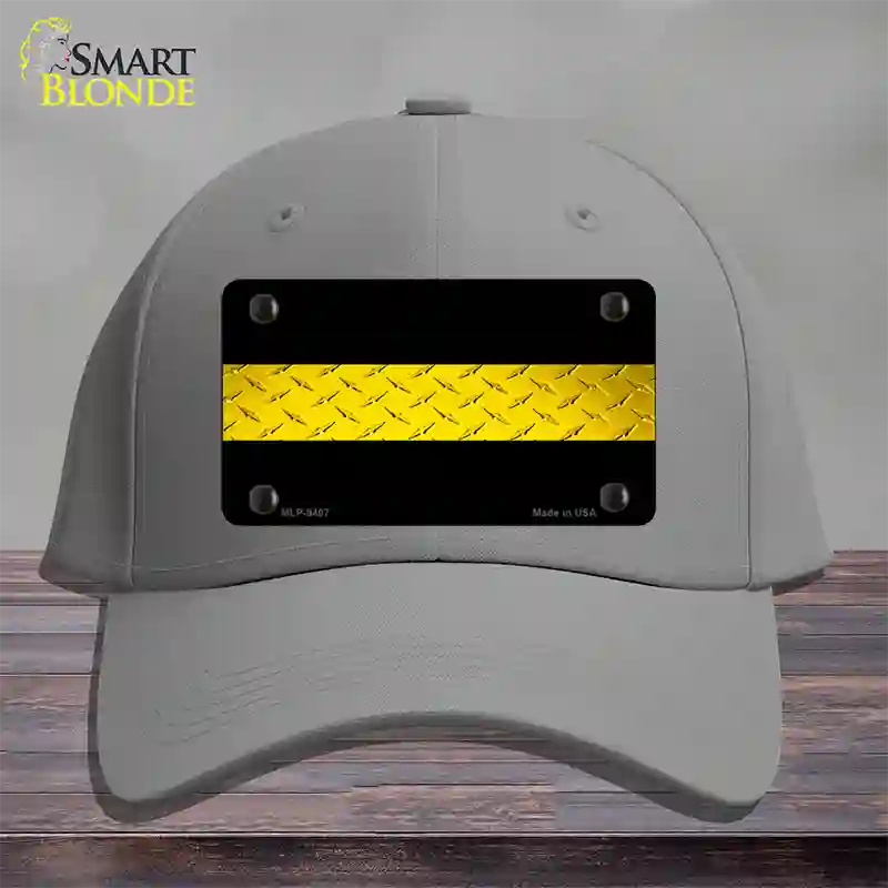 Dispatcher Diamond Novelty License Plate Hat Cotton / Gray