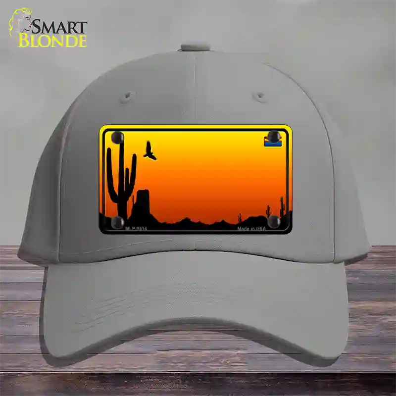 AZ Blank Scenic Novelty License Plate Hat Cotton / Gray