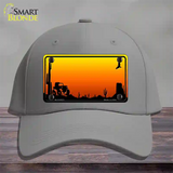 Jeep Blank Scenic Novelty License Plate Hat Cotton / Gray