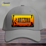 Kokopelli Arizona Scenic Novelty License Plate Hat Cotton / Gray