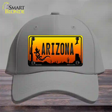 Lizard Arizona Scenic Novelty License Plate Hat Cotton / Gray