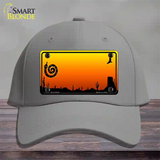 Snake Blank Scenic Novelty License Plate Hat Cotton / Gray