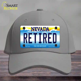 Retired Nevada Novelty License Plate Hat Cotton / Gray