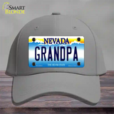 Grandpa Nevada Novelty License Plate Hat Cotton / Gray