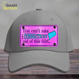 Connecticut Girl Novelty License Plate Hat Cotton / Gray