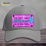 Rhode Island Girl Novelty License Plate Hat Cotton / Gray