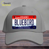 Bluebird Idaho Novelty License Plate Hat Cotton / Gray