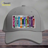 South Dakota License Plate Art Novelty License Plate Hat Cotton / Gray