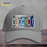 Vermont License Plate Art Novelty License Plate Hat Cotton / Gray