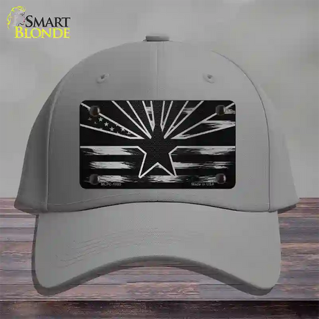 Arizona Carbon Fiber Novelty License Plate Hat Cotton / Gray